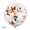 Amazon Globos Transparentes de Confeti y Brillantina de 12 Pulgadas Redondos Transparentes con Confeti de Colores Decoración de Cumpleaños