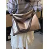 Bolso de Cadena Simple Clásico, Bolso de Mano de Moda Europea y Americana, Bolso de Hombro, Bolso Plegable para el Trabajo de Mujer, Bolso Tote, Bolso Cruzado Casual