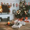 Nuevo producto transfronterizo: 30 Piezas de Cascanueces Navideño Creativo Peculiar Cálido Decoraciones y Adornos de Madera para Fiesta