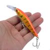 Señuelo Minnow Flotante Set Láser Largo Alcance Pesca Lubina Caballa Cebo Boca Torcida Lengua Larga Corriente Cebo Falso Pesca Salvaje