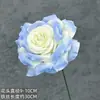 Rosa Simulada Toque Único Rosa de Veludo Cascata de Flores Simuladas Casamento Decoração de Casa Arranjo Flor Artificial Atacado