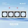 Panel de Enchufe de Pared para Interruptor Estándar Europeo Tipo 86 Panel Delgado Grande Enchufe Ruso Enchufe Multifuncional Estilo Europeo Ruso Alemán