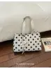 Bolso de Mujer 2026 Nueva Moda Bolso Tote de Lunares para el Trabajo y el Trayecto Bolso de Hombro Elegante Único Casual