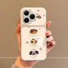 Adequado para Capa de Celular Huawei Pura80, Desenho Animado Criativo Novo Estilo, Design Antiderrapante Simples de Alta Qualidade, Cachorrinho de Brinquedo Empilhável
