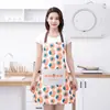 Delantal de Verano Delgado Impermeable y a Prueba de Aceite para Mujer Hogar Cocina Caqui Ruyi Algodón para Limpiar Manos Ropa de Trabajo para Hombre Resistente a la Suciedad