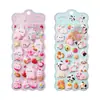 Pegatinas Suaves y Lindas de Trasero Shanle, Pegatinas de Espuma Espesadas 3D, Alivio del Estrés, Divertidas para Apretar, Niños, Niñas, Conejitos Lindos, Pegatinas de Recompensa