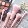 En stock Dulce Cinco Juegos de Brochas Principiantes Herramientas de Belleza para Maquillaje Brochas de Maquillaje juego Brochas Sueltas 5 Brochas de Maquillaje Juego Completo
