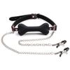 Sm adulto brinquedos do sexo das mulheres borboleta boca plug mama clipe marido e mulher diversão alternativa adereços fabricantes uma geração de cabelo