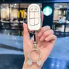 Adecuado para fundas de llave de Jeep: Renegade, Compass, Grand Cherokee, Commander, hebilla de carcasa de alta gama para mujer