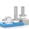 Tornillo Hexagonal con Brida Dentada de Acero Inoxidable 304 Gb5789M5M6M8