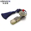 Rejilla de Ventana Estilo Chino de Moda Moneda de Cobre Ruyi Memoria USB de Latón Memoria USB de Gran Capacidad Regalo de Negocio para Conferencias y Exposiciones Creativas