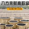 Maceta Extra Grande Resina Engrosada Maceta Grande Árbol Frutal de Cica Maceta para Plantar Árboles en Balcón Patio Maceta para Plantar Loto Kaka Hu