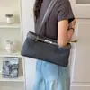 Bolso Nuevo para Viajar Mujer Retro 2026 Baguette Otoño Versátil Gran Capacidad Debajo del Brazo Hombro Único Sencillo de Mano Mezclilla