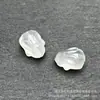 Ágata Blanca Natural Calcedonia Conejo Joyería Accesorios Hecho a Mano DIY Teléfono Móvil Colgante de Llave Accesorios Venta al por Mayor
