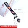 Cordón para Teléfono Móvil Pulsera de Muñeca Una Pieza Animación Japonesa Luffy Cinta Creativa Cordón Largo Cuello Antiperdida