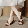 Sandalias de Estilete de Estilo Francés 2025 Nuevo Verano Estilo Hada Punta Cuadrada Puntera Descubierta Moda Elegante Versátiles Vestido Sandalias de Tacón Alto