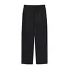 Pantalones de chándal de tela de doble cara de tendencia nacional 350 g para hombre, casual, holgados, de pierna ancha, versátiles, con logo bordado, personalizados