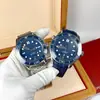 Reloj de Acero de Precisión para Hombre Oujia Clásico Seamaster 300m Completamente Automático de Acero de Precisión Mecánico Luminoso Anillo de Cerámica Reloj de Negocios para Hombre
