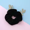 Scrunchies de Cabelo Populares de Natal Transfronteiriços com Galhos Fofos e Alta Elasticidade, Acessórios de Cabelo Simples e Estilosos, Venda Direta do Fabricante