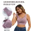 Sutiã esportivo transpirável plus size transfronteiriço para corrida, sem aro, respirável, vazado, estampado, sutiã esportivo fino