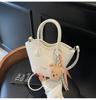 Bolsito Súper Popular Transfronterizo 2025 Nueva Moda Primavera-Verano Versátil Bolso de Hombro Cruzado Nicho Portátil Bolso Balde