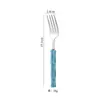 Acrílico Aço Inoxidável 304 Faca Garfo Colher Talheres de Celebridade da Internet Faca de Bife Garfo Colher Redonda de Alto Valor Colher de Sobremesa Garfo Colher de Chá