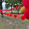 Cinta Guía de Camino para Boda Rural Patio Banderines de Colores Guía de Diseño para Boda al Aire Libre Decoración Molino de Viento Camino del Patio Globos en la Orilla del Camino