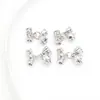 Set de Colgante de Tres Piezas de Oro Real de 18K con Lirio del Valle, Accesorios de Cuentas de Loto de Tres Vías, Accesorios para Manualidades, Cuentas para Pulsera D171