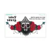 Colección Rui Ka Long: Pegatinas de Tatuaje con Patrón Seductivo para Clavícula y Pecho, Pegatinas de Tatuaje Sexy, Diseño Floral de Larga Duración con un Toque de Lujo