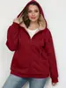 Amazon transfronterizo Europa y Estados Unidos nuevo comercio exterior mujeres en stock invierno explosiones cálido felpa abrigo con capucha