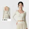 Conjunto de Roupa de Yoga Feminino Casual Respirável com Tela Fitness Duas Peças Roupa Externa Pilates Emagrecedor Corrida Conjunto Esportivo