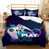 Textiles del Hogar Transfronterizos Amazon Aliexpress Funda Nórdica para Mando de Juego Exportación Impresión Digital 3D Juego de Tres Piezas Venta al por Mayor
