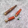 Sostenedor de Cigarrillos de Palo de Rosa Accesorios para Fumar para Hombres, Doble Uso para Cigarrillos Gruesos y Finos, Filtro de Sostenedor de Cigarrillos de Ébano