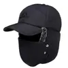 Sombrero Lei Feng para Hombre 2025 con Forro de Felpa, Protección Gruesa para Orejas, Sombrero Cálido y Resistente al Frío del Noreste para Personas de Mediana Edad y Mayores, Sombrero Versátil con Protección para Orejas para Papá