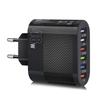 Cargador estándar de 48 W con 6 USB para teléfono móvil, cabezal de carga, enchufe para Europa, América, Gran Bretaña y Corea, venta al por mayor transfronteriza.