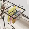 Secador de Roupas Simples Móvel Multifuncional de Chão Cabideiro de Roupas Armário de Roupas Doméstico para Quarto Varanda