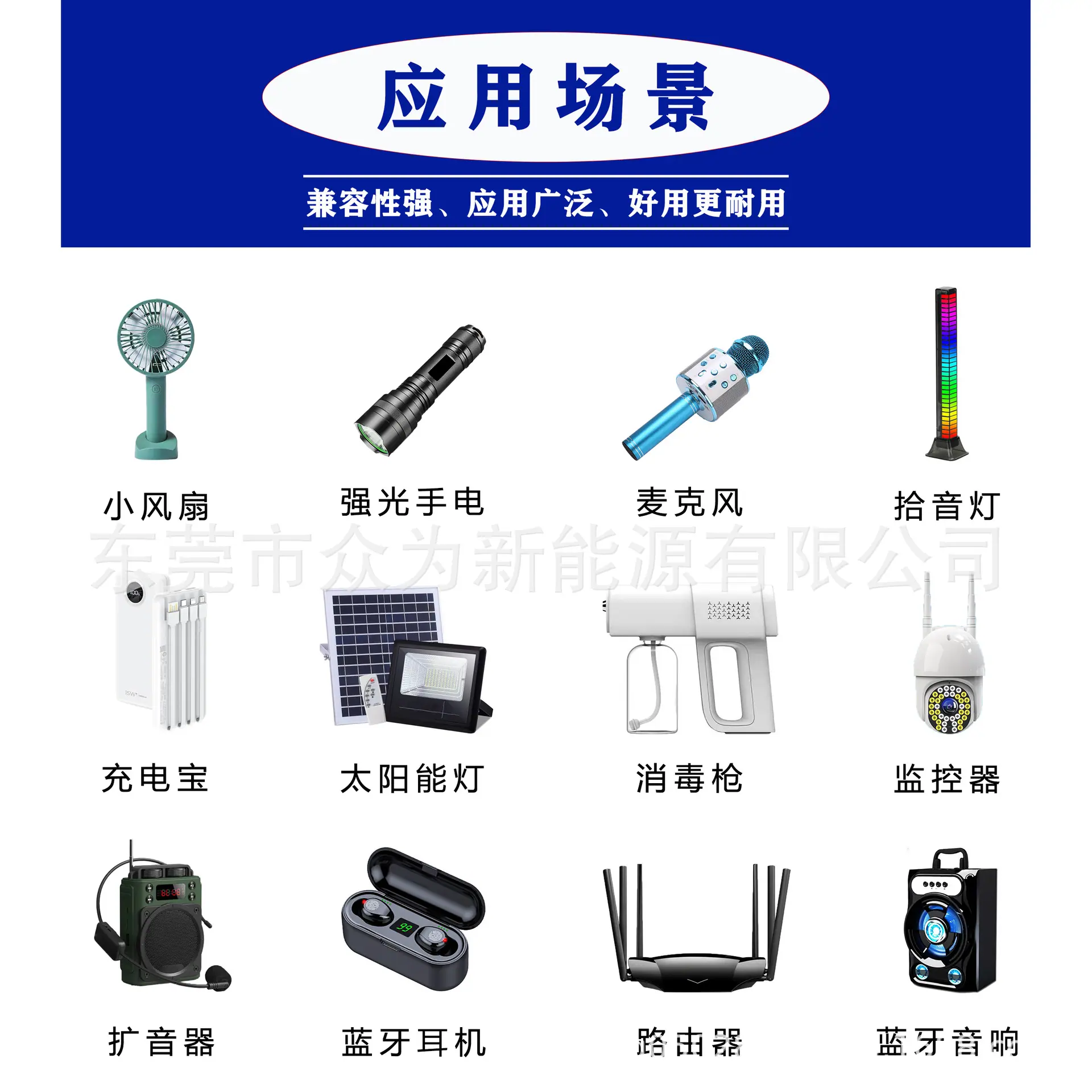 18650数码应用领域