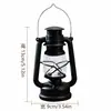 Linterna de Caballo Retro Bolso Lámpara de Queroseno Estilo Camping Lámpara Estilo Camping Lámpara de Tienda de Campaña Luz Nocturna Decorativa Vela Digital Luz de Ambiente