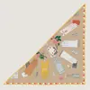 Chal de terciopelo para habitaciones con aire acondicionado, pañuelo triangular de seda para mujer, tacto de alta gama, estilo fino de verano, protección solar premium para el verano