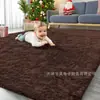 Tapete de seda e lã transfronteiriço, tapete de sala de estar, macio e resistente a manchas, adequado para uso doméstico, quarto, cor sólida, antiderrapante, disponível para exportação e pedidos personalizados