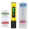 Caneta de Teste de pH Portátil de Alta Precisão Medidor de Acidez de pH Instrumento de Monitoramento de pH Instrumento de Teste de Qualidade da Água de pH