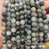 Anfibólio verde natural contas de diamante corte de grama verde pedra diy jóias acessórios acessórios pulseira frisada material atacado