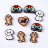 Cachorro en Stock Perlas de Silicona Forma de Labrador de Dibujos Animados Joyería de Cuentas DIY Accesorios para Pulseras Cuentas Sueltas Venta al por Mayor