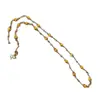 Colar Estrela Galáxia Vintage Estilo Francês para Mulheres, Acessório de Colar em Camadas Brilhante Disco Olho de Gato de Luxo Leve da Moda