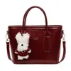 Bolsa Feminina Transfronteiriça Bolsa Tote de Mão Henggeng Novo Estilo Grande Capacidade para o Dia a Dia Ombro Único Transversal Bolsa Quadrada Pequena Versátil Casual