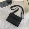 Bolso de solapa tipo sobre de moda para mujer, Bolso de pecho simple y versátil para hombre, Bolso cruzado de textura de alta calidad estilo coreano, Bolso cuadrado pequeño