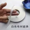 Nuevas Tiras Insertables para Accesorios de Ropa, Tiras de Planchar de Cinco Líneas Puntuadas, Forro de Ropa, Cuello, Mangas, Bolsillos, Tiras de Forro Negras y Blancas