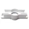 Procesamiento personalizado de politetrafluoroetileno (PTFE) piezas con formas especiales, Teflón, PTFE, productos de plástico de tetrafluoro resistentes a la corrosión