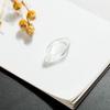 Han Yuyuan cuentas de pétalos de flor de cerezo de papel de plata con esmalte de color de estilo japonés material hecho a mano diy horquilla tocado joyería antigua Hanfu