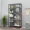 Mampara hueca de hierro, nueva estantería de almacenamiento, mampara de entrada, estantería, armario decorativo de oficina, vitrina de suelo multicapa